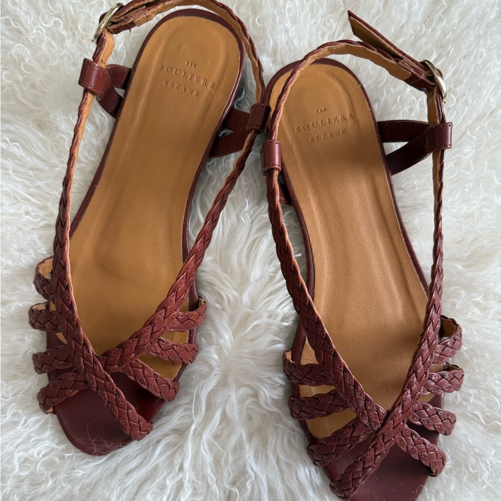 Sezane Natacha low sandals